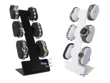 Acryl Uhrenständer Armbandständer für 6 Uhren Uhrenhalter Uhrendisplay